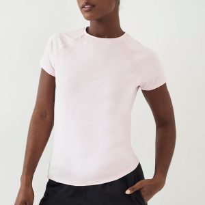DSGN Studio Loose Fit Mesh Insert Short Sleeve T-Shirt