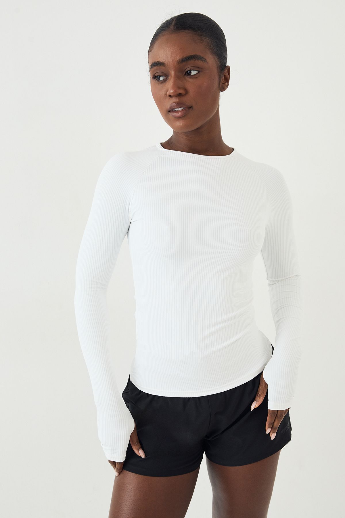 DSGN Studio Ultra Sculpt Rib Long Sleeve Top