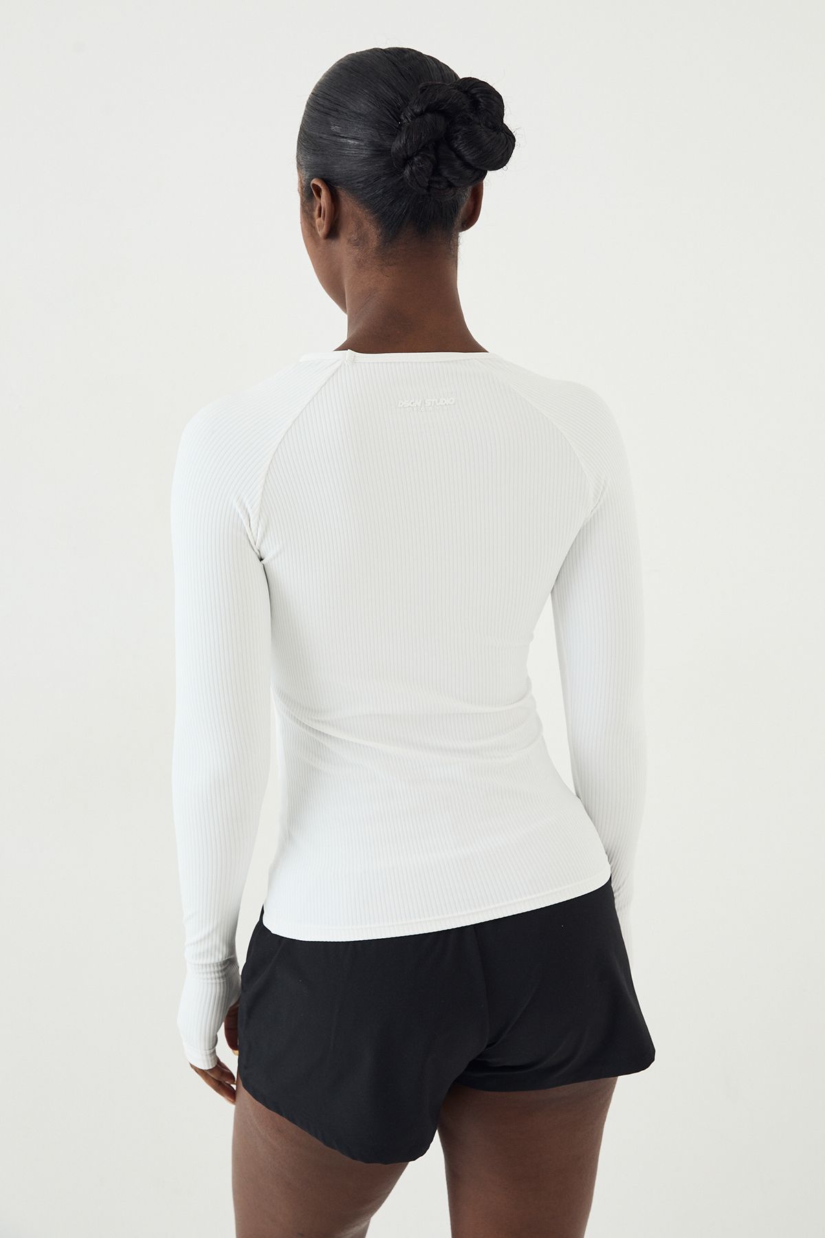 DSGN Studio Ultra Sculpt Rib Long Sleeve Top - Image 2