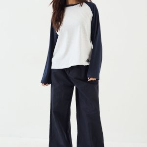 DSGN Studio Raglan Sleeve Long Sleeve T-Shirt