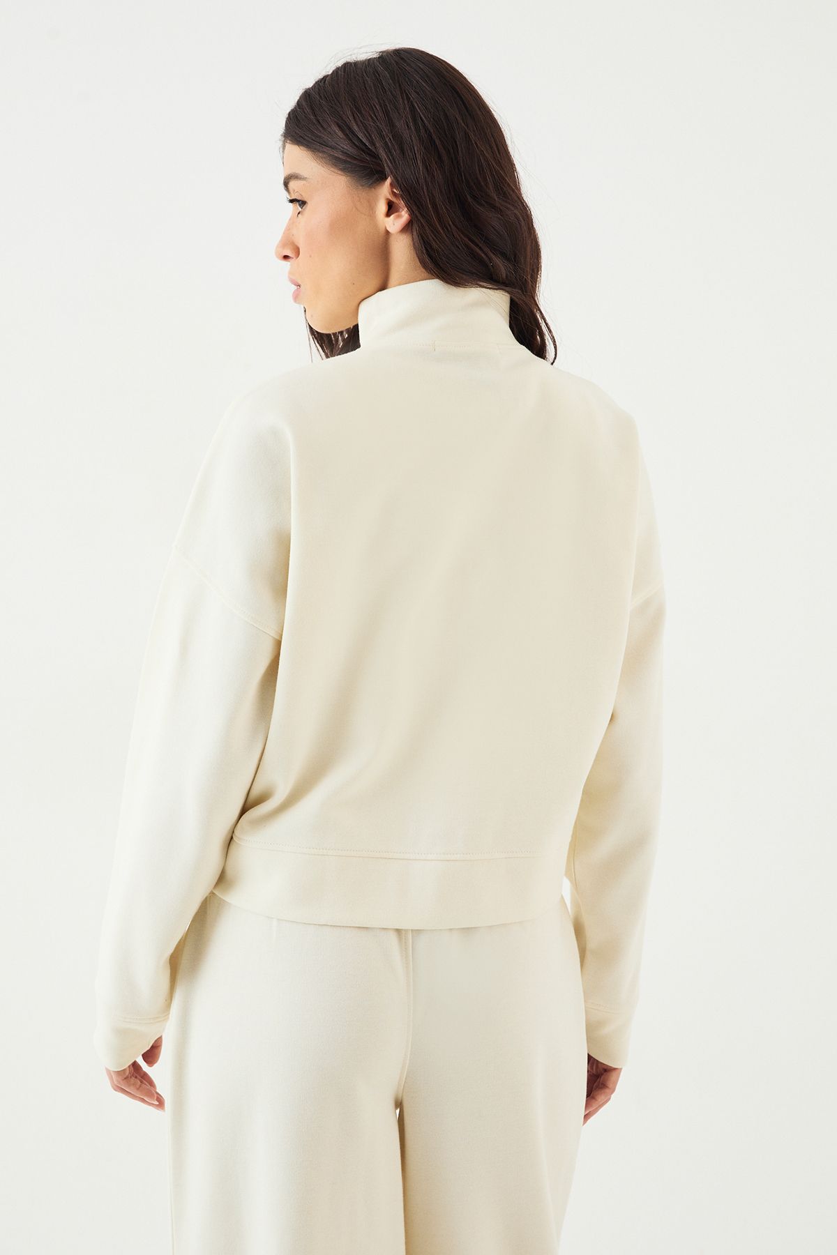 DSGN Studio Interlock Funnel Neck Zip Through Bomber - Image 2