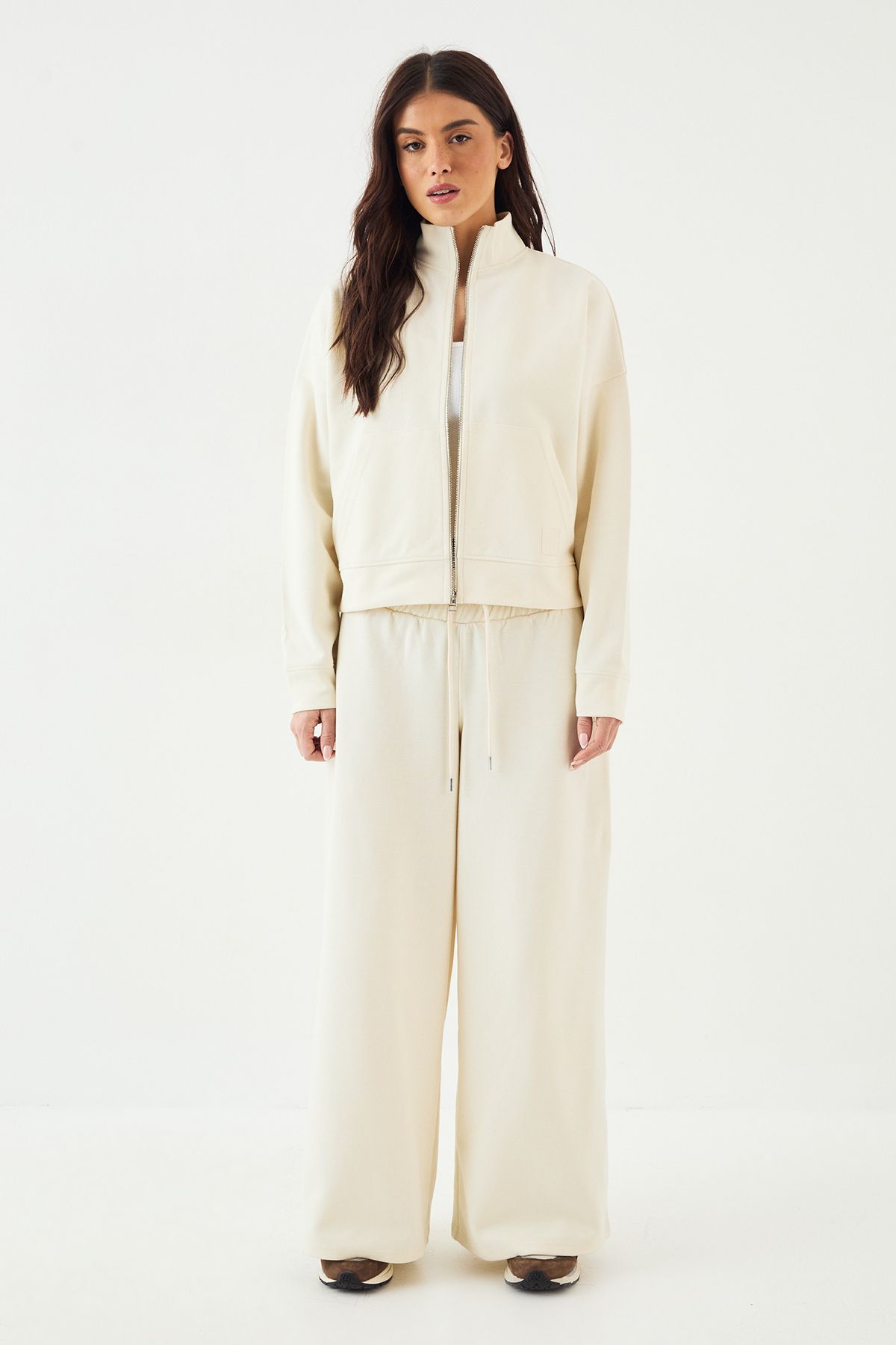 DSGN Studio Interlock Funnel Neck Zip Through Bomber - Image 5
