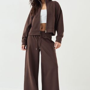 DSGN Studio Deep Waistband Wide Leg Jogger