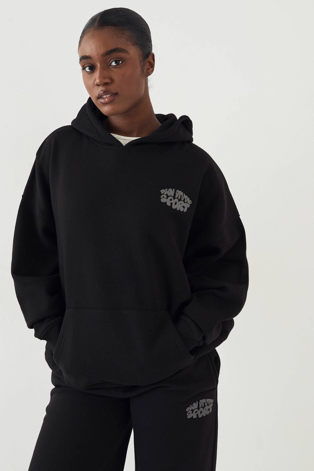 DSGN Studio Sport Bubble Oversized Hoodie - Image 2
