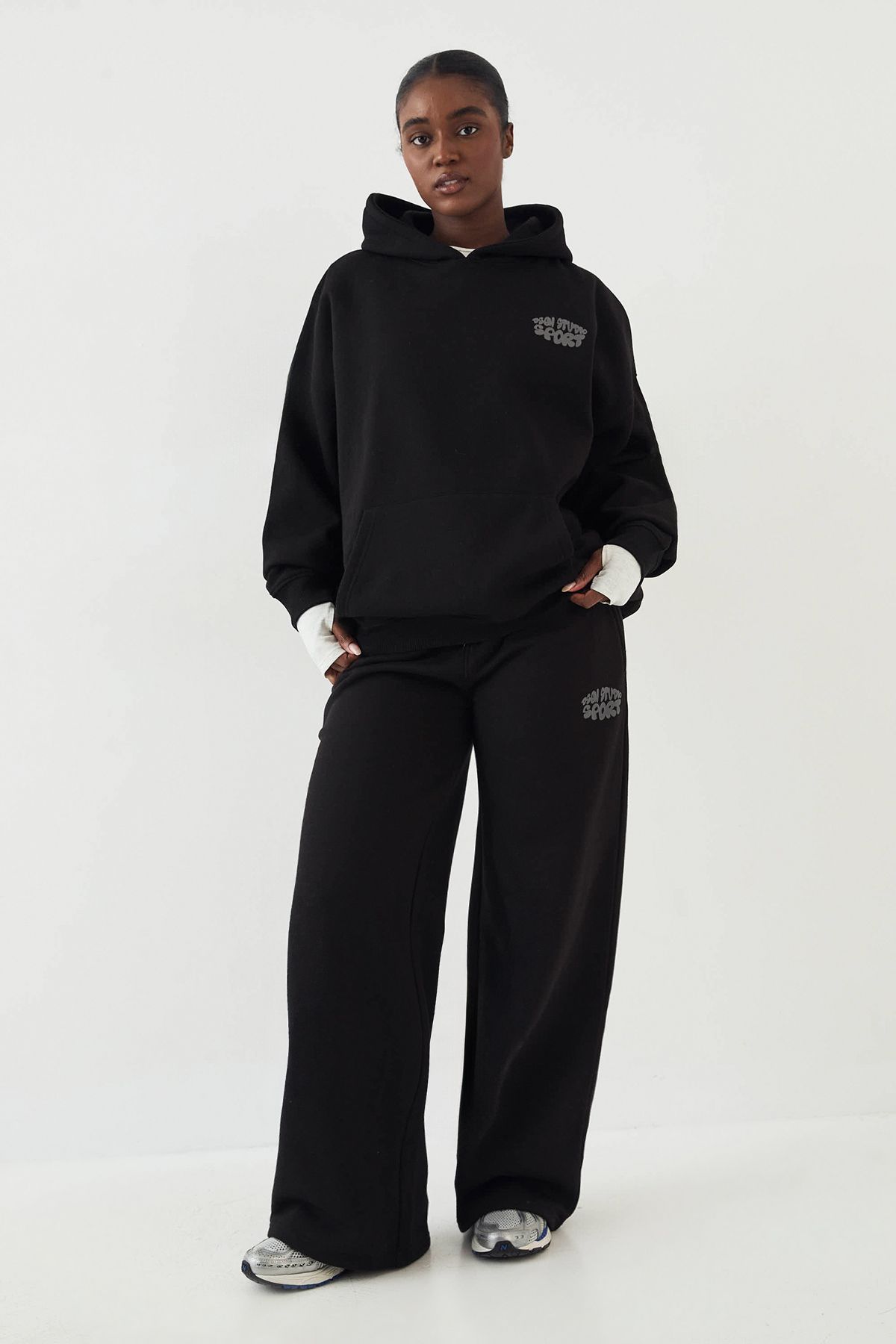 DSGN Studio Sport Bubble Oversized Hoodie - Image 3
