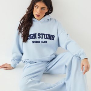 DSGN Studio Applique Oversized Hoodie